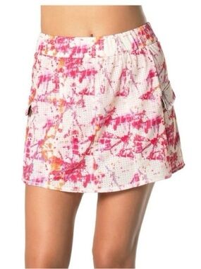 Lucky In Love Skort Women’s XS Pink Radiance Pockets Golf Tennis Pickleball NWT